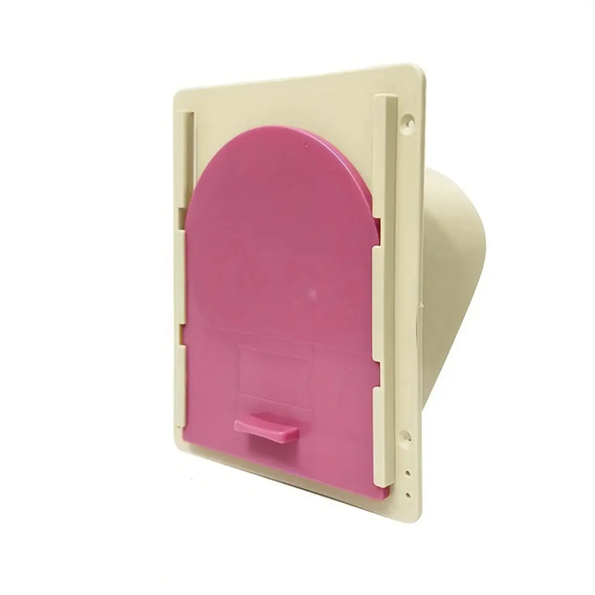 One-Way Bird Cage Door for Pigeons with Secure Entry Design