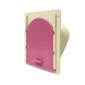 One-Way Bird Cage Door for Pigeons with Secure Entry Design