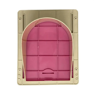 One-Way Bird Cage Door for Pigeons with Secure Entry Design