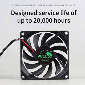 Reptile Terrarium Exhaust Fan | MIUS Ventilation System for Vivariums