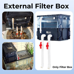 External Canister Filter - Aquarium Bio Filter Box High Performance