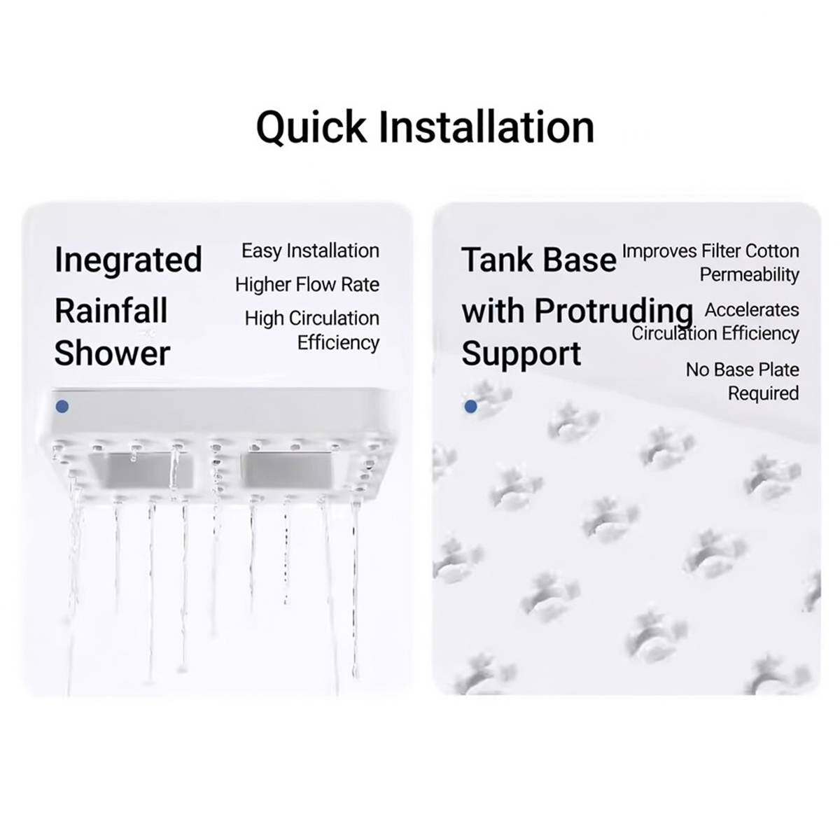 External Canister Filter - Aquarium Bio Filter Box High Performance
