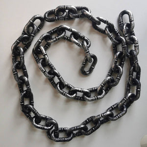 Fake Big Dog Chain Leash for Small Dogs