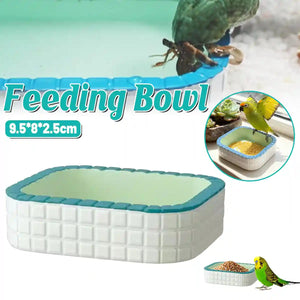 Cute Resin Small Pet Food Bowl