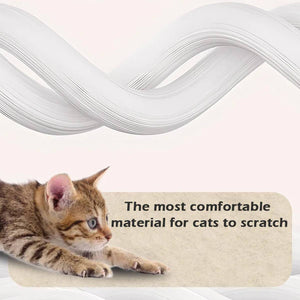 Foldable Cat House with Scratcher Bed | Cozy Pet Hideout & Lounger