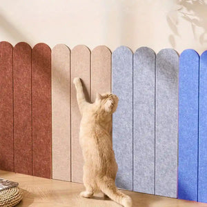 Felt Cat Scratching Board Wall-Mounted Scratch Pad (5PCS)