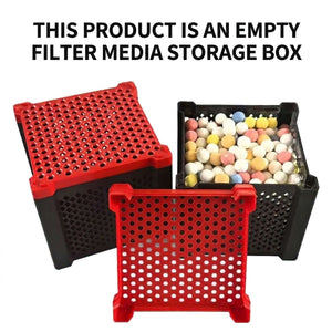 Aquarium Internal Filter Media Box with Lid