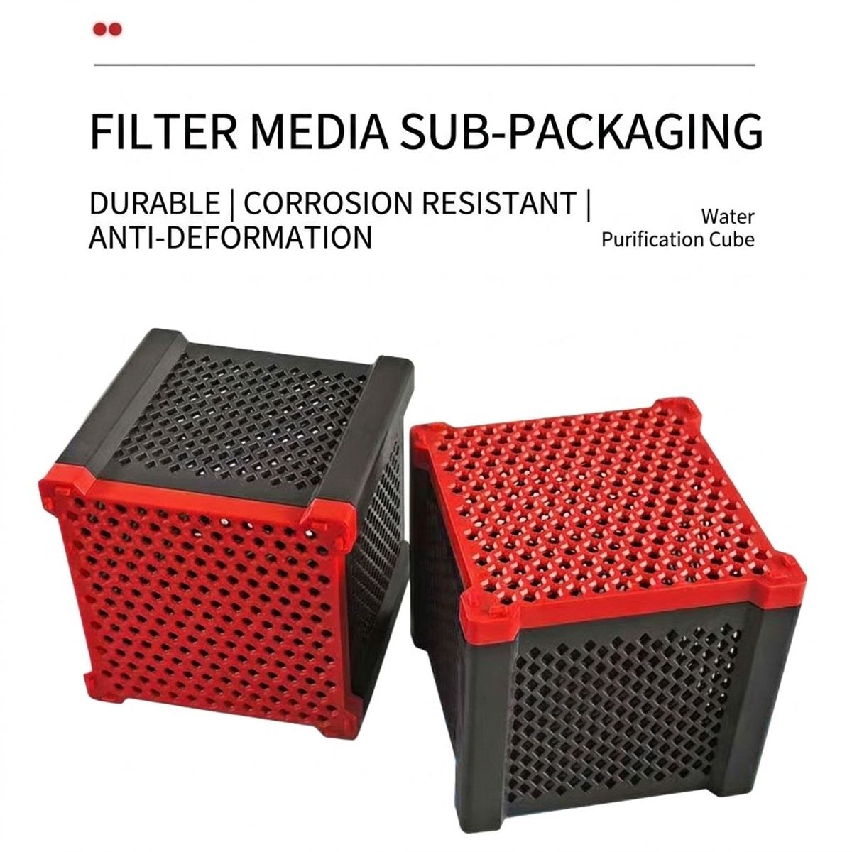 Aquarium Internal Filter Media Box with Lid