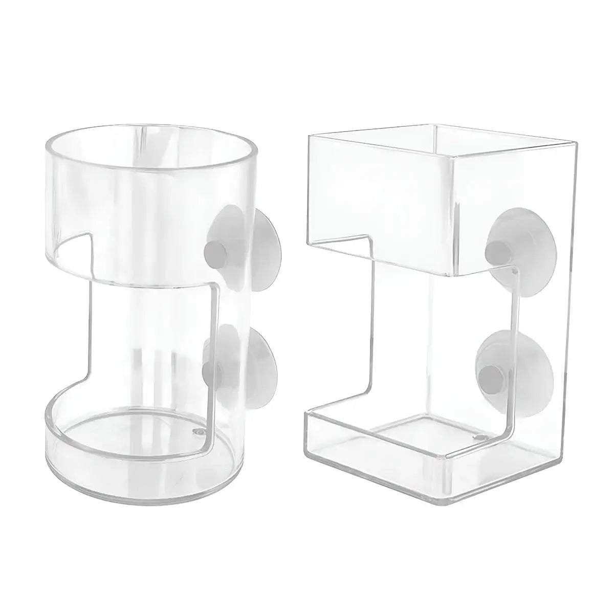 Fish Tank Feeder Box with Suction Cups