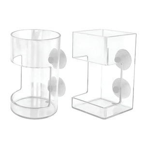 Fish Tank Feeder Box with Suction Cups