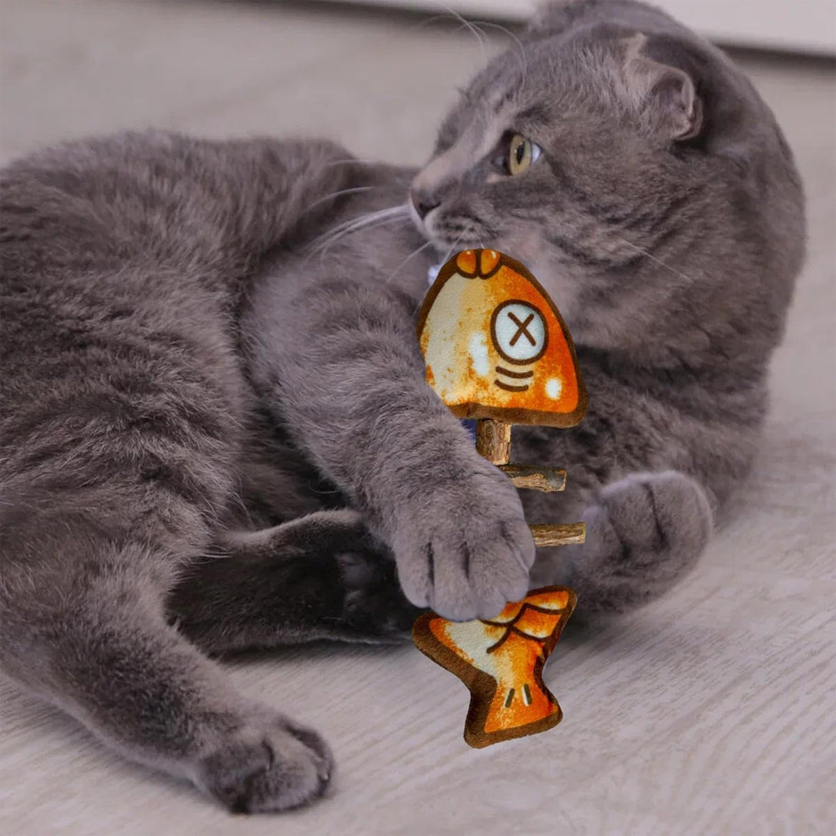 Cat Teething Toy Silvervine Chew Stick Dental Play