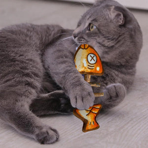 Cat Teething Toy Silvervine Chew Stick Dental Play