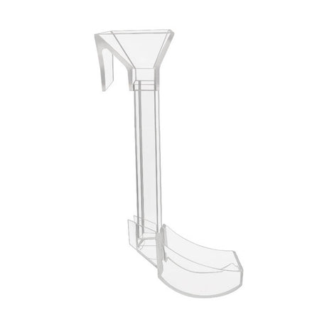 Clear 17cm aquarium feeding tube and ring for shrimp and fish – product view 3