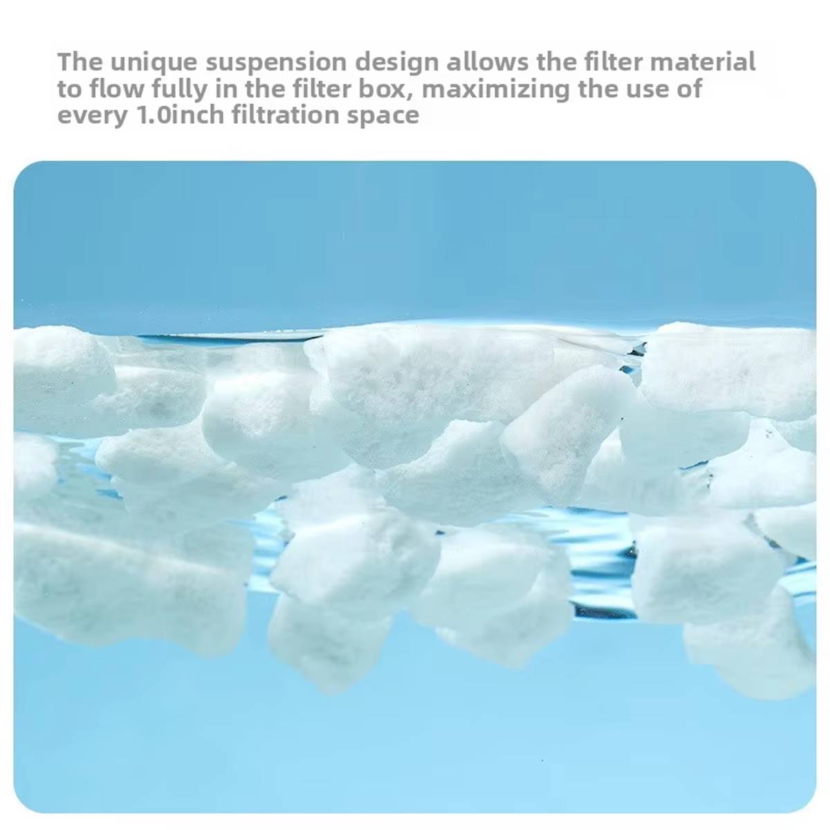 Suspension Filter Media 1L - Aquarium Bacteria Cultivation Pellets