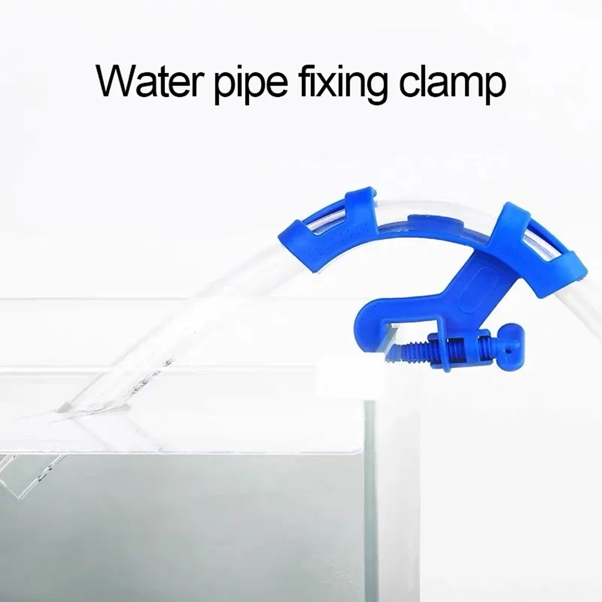 Aquarium Water Pipe Fixing Clip Hose Holder Clamp For Tank Cleaning