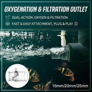 Aquarium Oxygen Diffuser - Duckbill Water Outlet Pipe