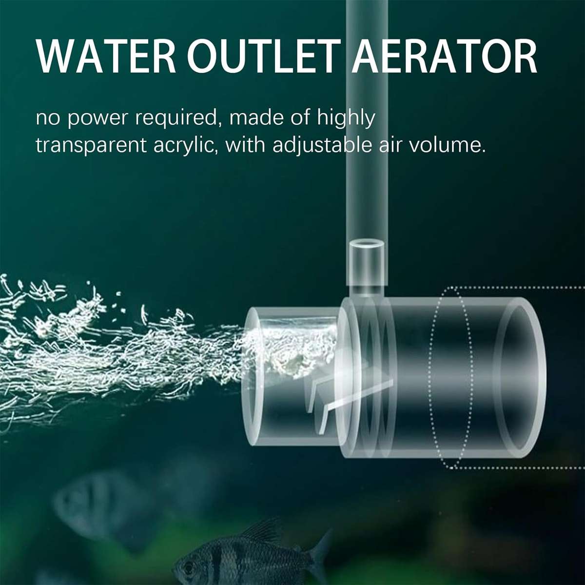 Aquarium Oxygen Diffuser - Duckbill Water Outlet Pipe