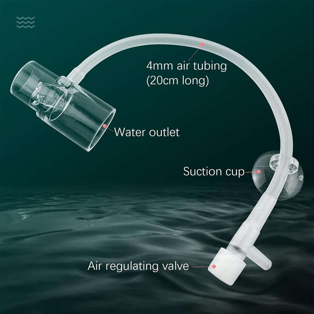 Aquarium Oxygen Diffuser - Duckbill Water Outlet Pipe