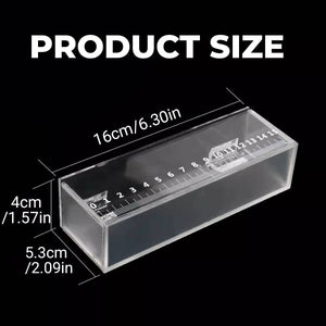 Fish Measuring Box With Ruler