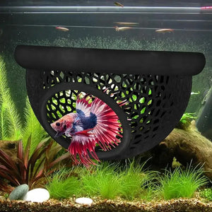 Floating Fish Lounge Resting & Hiding Area for Bettas and Small Fish
