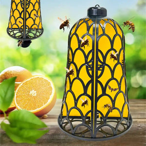 Outdoor Fruit Fly & Bee Traps Set of 2 Bell-Type Insect Traps