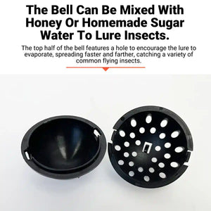 Outdoor Fruit Fly & Bee Traps Set of 2 Bell-Type Insect Traps
