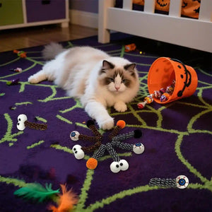 Halloween Funny Cat Toys (8PCS Set)