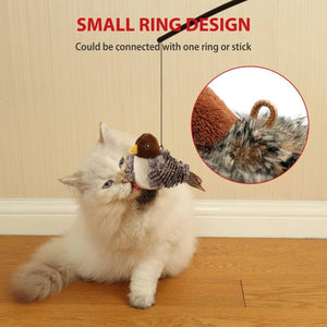 Interactive Cat Toy GiGwi Melody Chaser Robin Bird