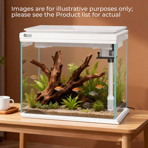 Smart Fish Tank 380 - Yee Ultra-White Glass Integrated Filter