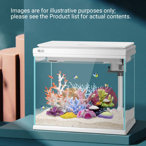 Smart Fish Tank 380 - Yee Ultra-White Glass Integrated Filter