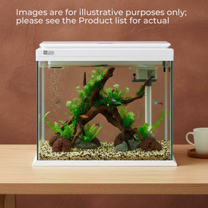 Smart Fish Tank 380 - Yee Ultra-White Glass Integrated Filter