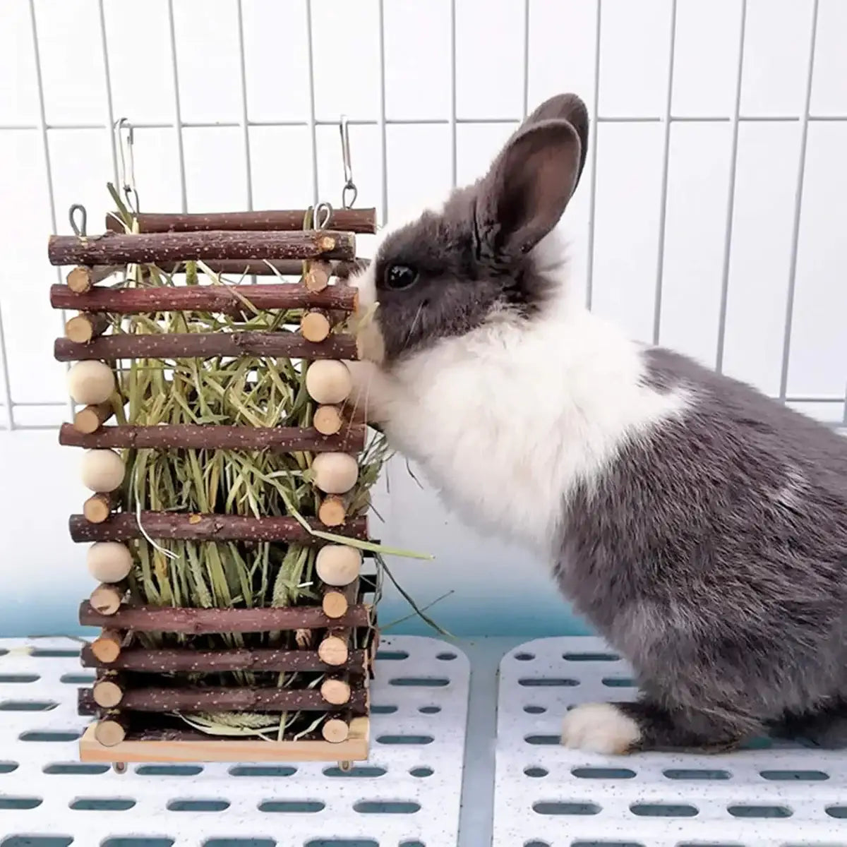 Applewood Hay Rack Feeder for Rabbits & Small Pets