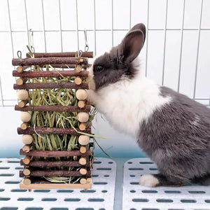 Applewood Hay Rack Feeder for Rabbits & Small Pets