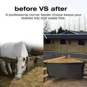 Corner Hay Bag Feeder Durable Hay Nets for Horses & Livestock