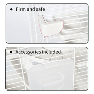 Hamster Cage Double Decker Villa with Water Dispenser