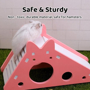 Hamster Toy Nest Slide Hut