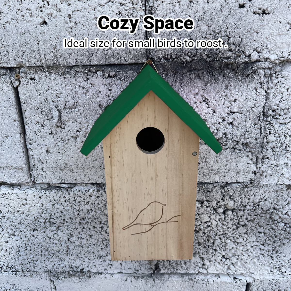 Birdhouse Hangable Outdoor Bird House Natural Ventilation Bird Nest