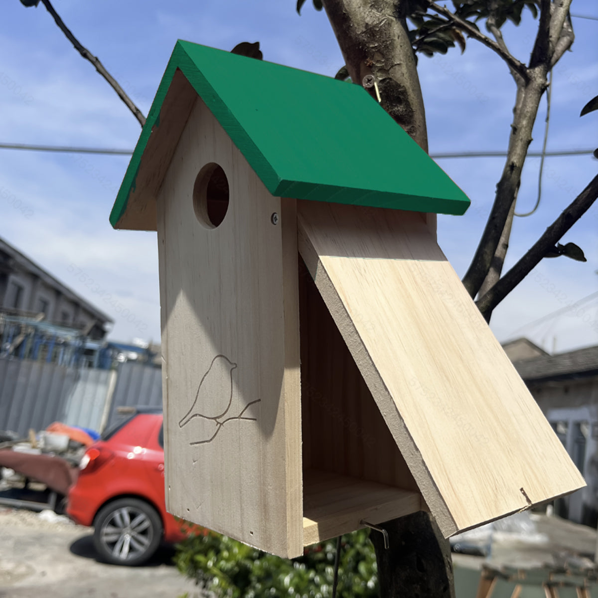 Birdhouse Hangable Outdoor Bird House Natural Ventilation Bird Nest