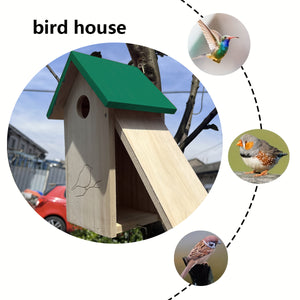 Birdhouse Hangable Outdoor Bird House Natural Ventilation Bird Nest