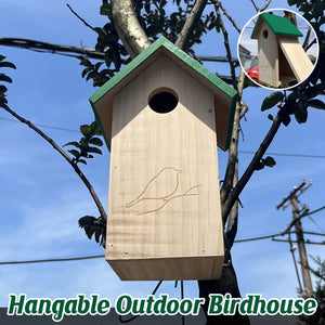 Birdhouse Hangable Outdoor Bird House Natural Ventilation Bird Nest