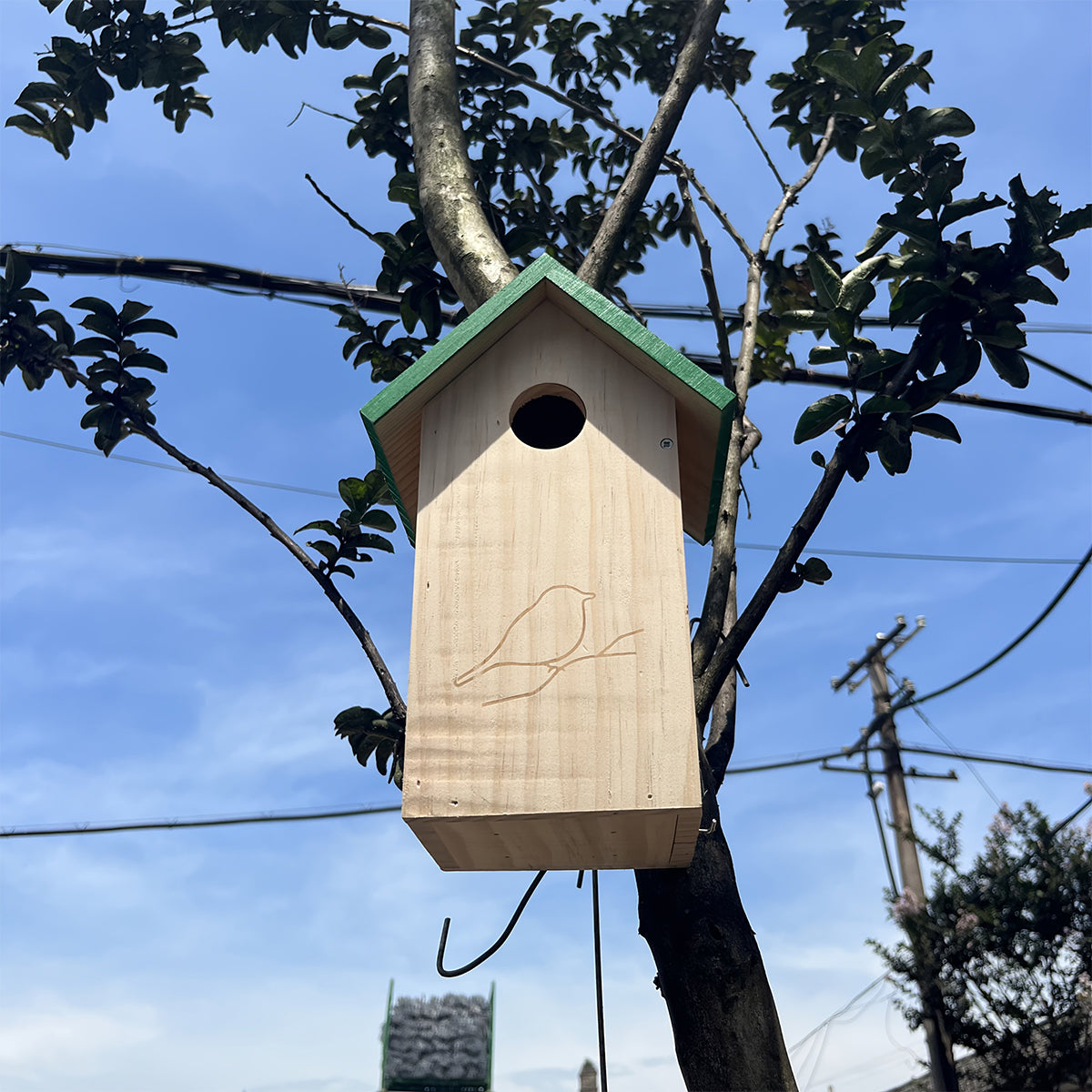 Birdhouse Hangable Outdoor Bird House Natural Ventilation Bird Nest
