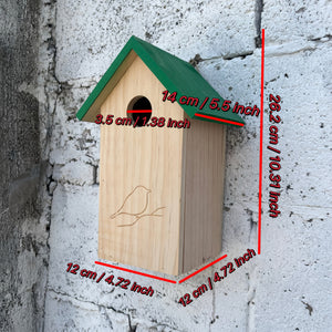 Birdhouse Hangable Outdoor Bird House Natural Ventilation Bird Nest