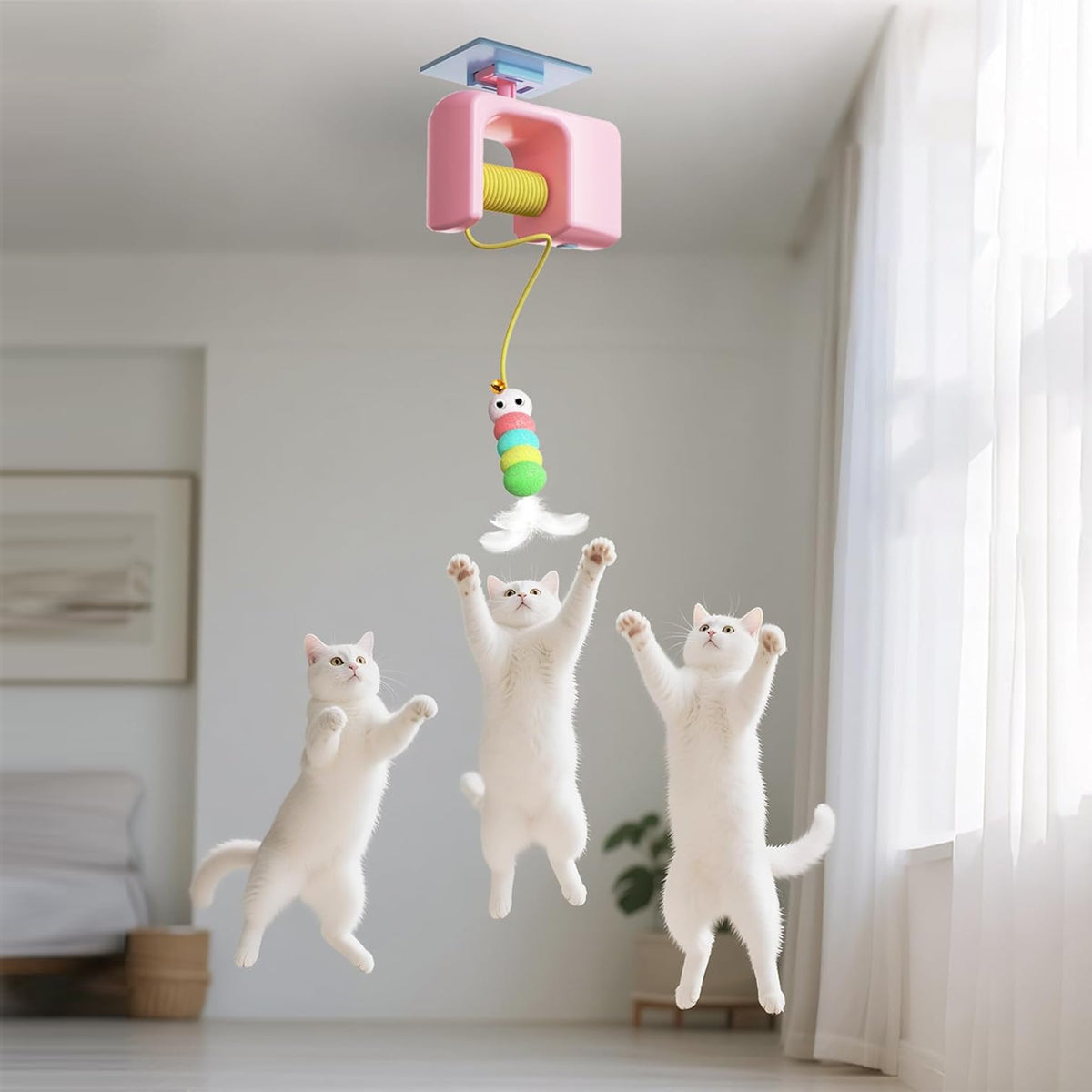 Hangable Automatic Cat Interactive Toy