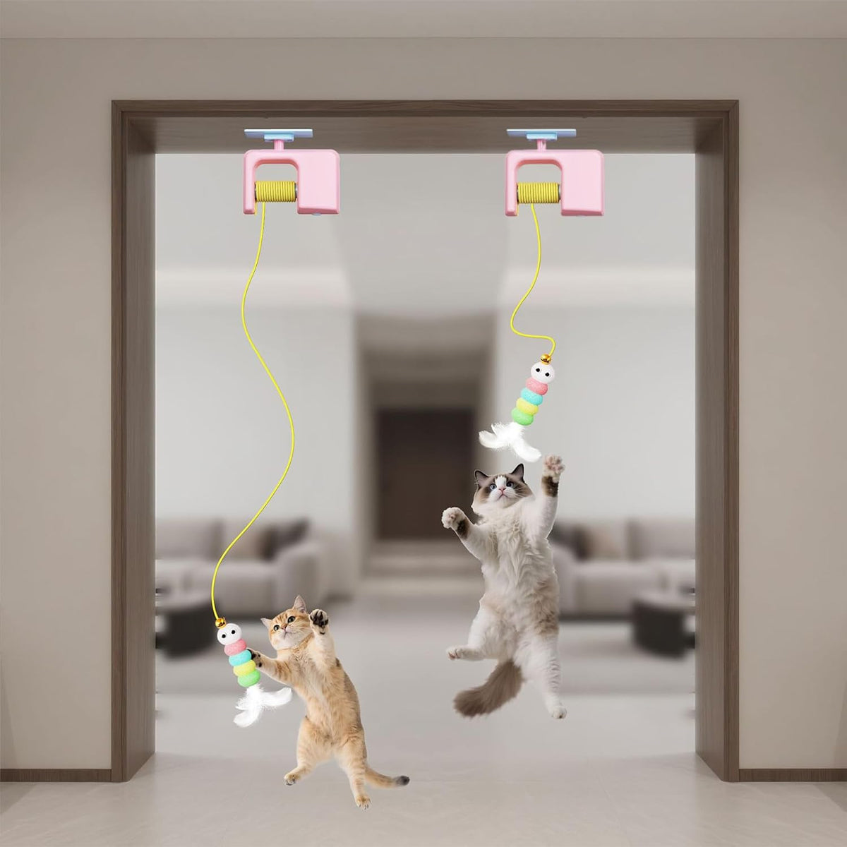 Hangable Automatic Cat Interactive Toy