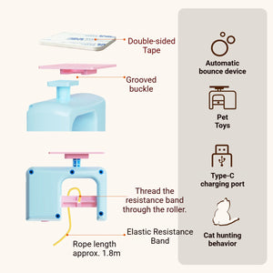 Hangable Automatic Cat Interactive Toy