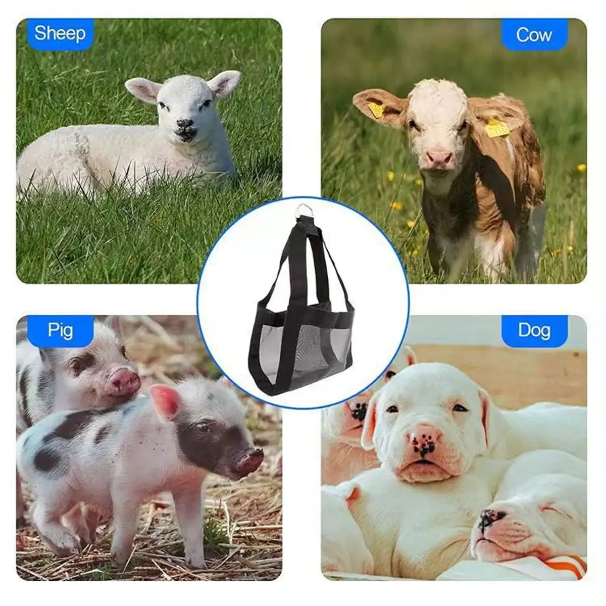 Durable Hanging Animal Weighing Sling for Lambs Goats Calves