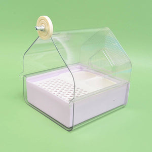 External Bird Bath Box Cage Mount