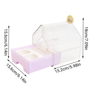 External Bird Bath Box Cage Mount
