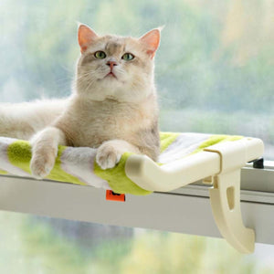 Hanging Cat Hammock Bed Durable Stable for Window Indoor Pet Sleeping Resting