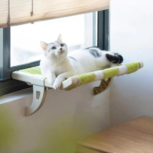Hanging Cat Hammock Bed Durable Stable for Window Indoor Pet Sleeping Resting